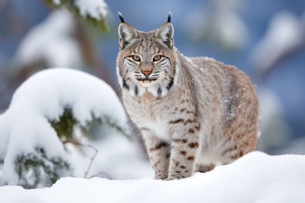 Snowshoe - breed of cat that likes water
