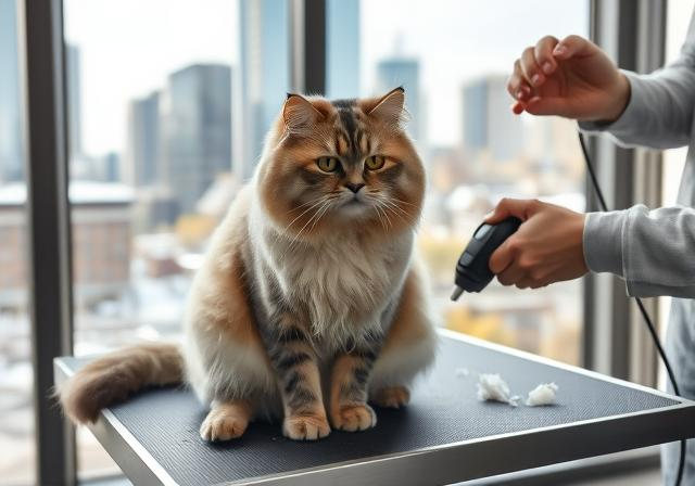 Montreal vets advice on shaving cats