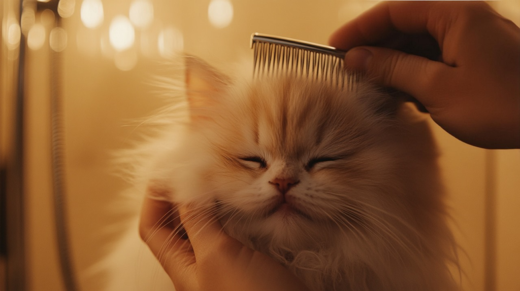 Grooming Long-Haired Cats in Montreal