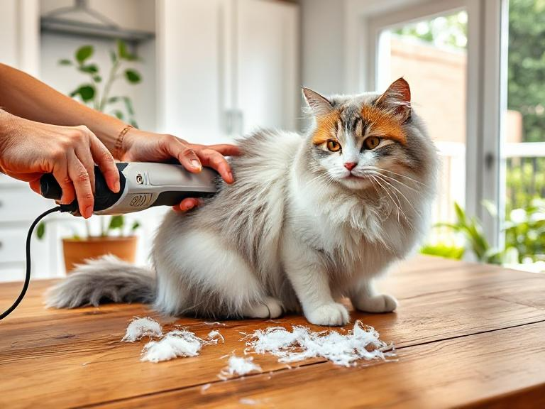 cat shaving pros and cons