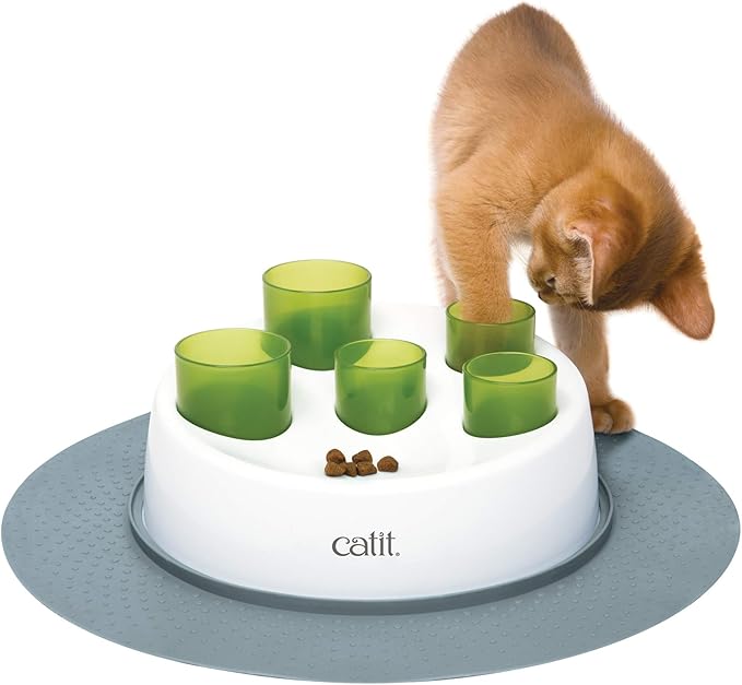 Puzzle Feeder for Clever Cats
