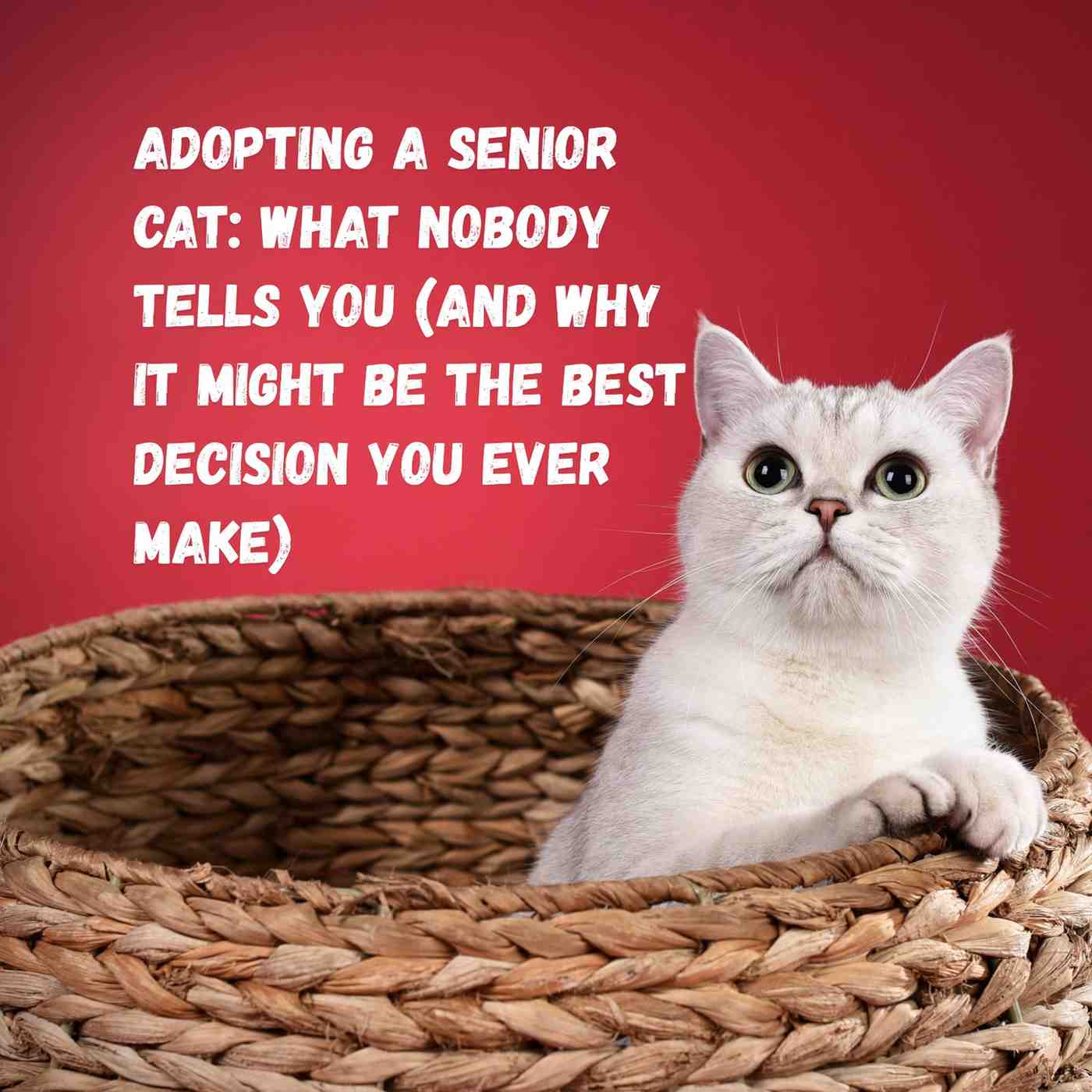 Adopting a Senior Cat: What Nobody Tells You (And Why It Might Be the Best Decision You Ever Make)